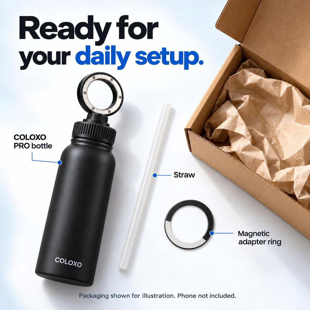 COLOXO™ 3-in-1 Magnetic Water Bottle