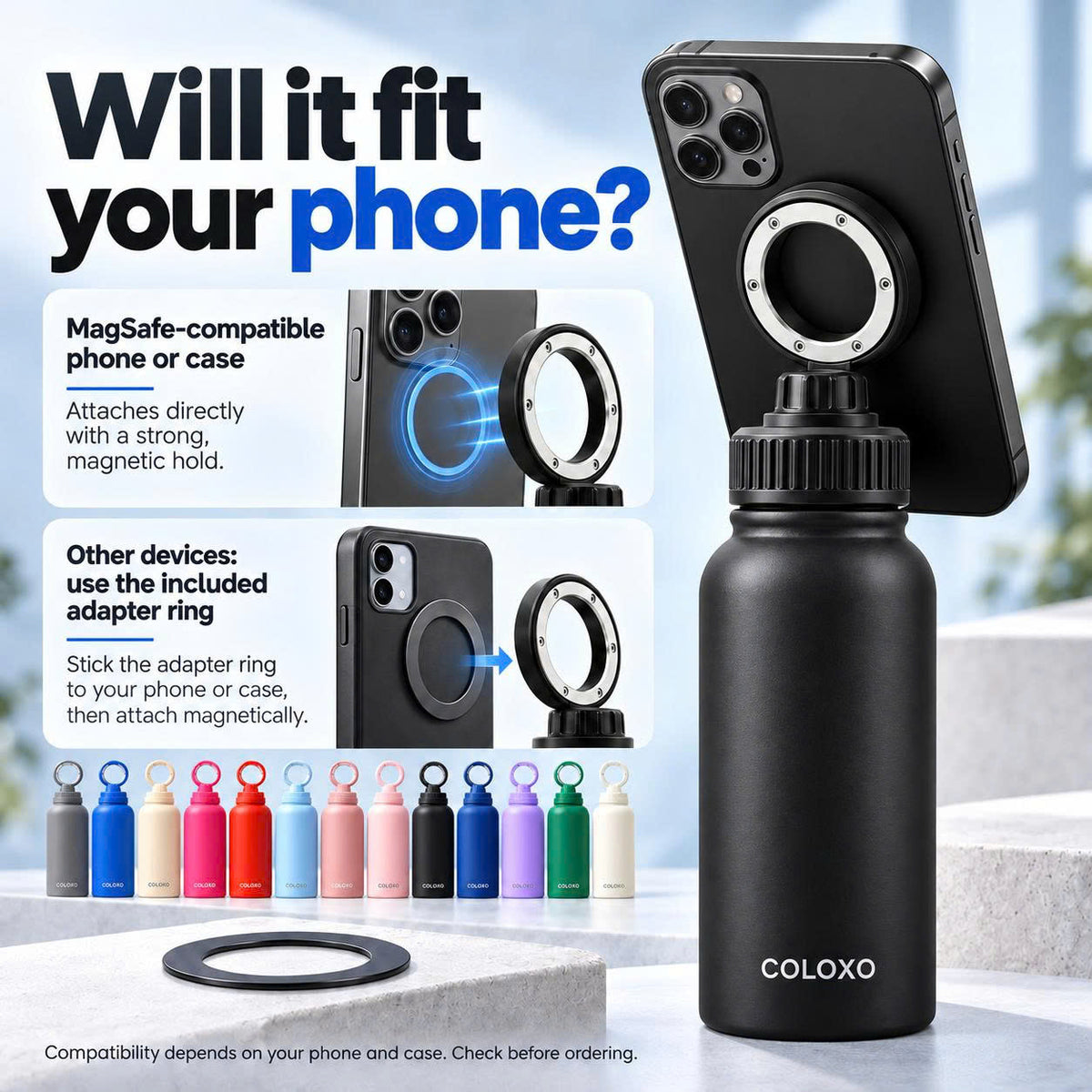 COLOXO™ 3-in-1 Magnetic Water Bottle