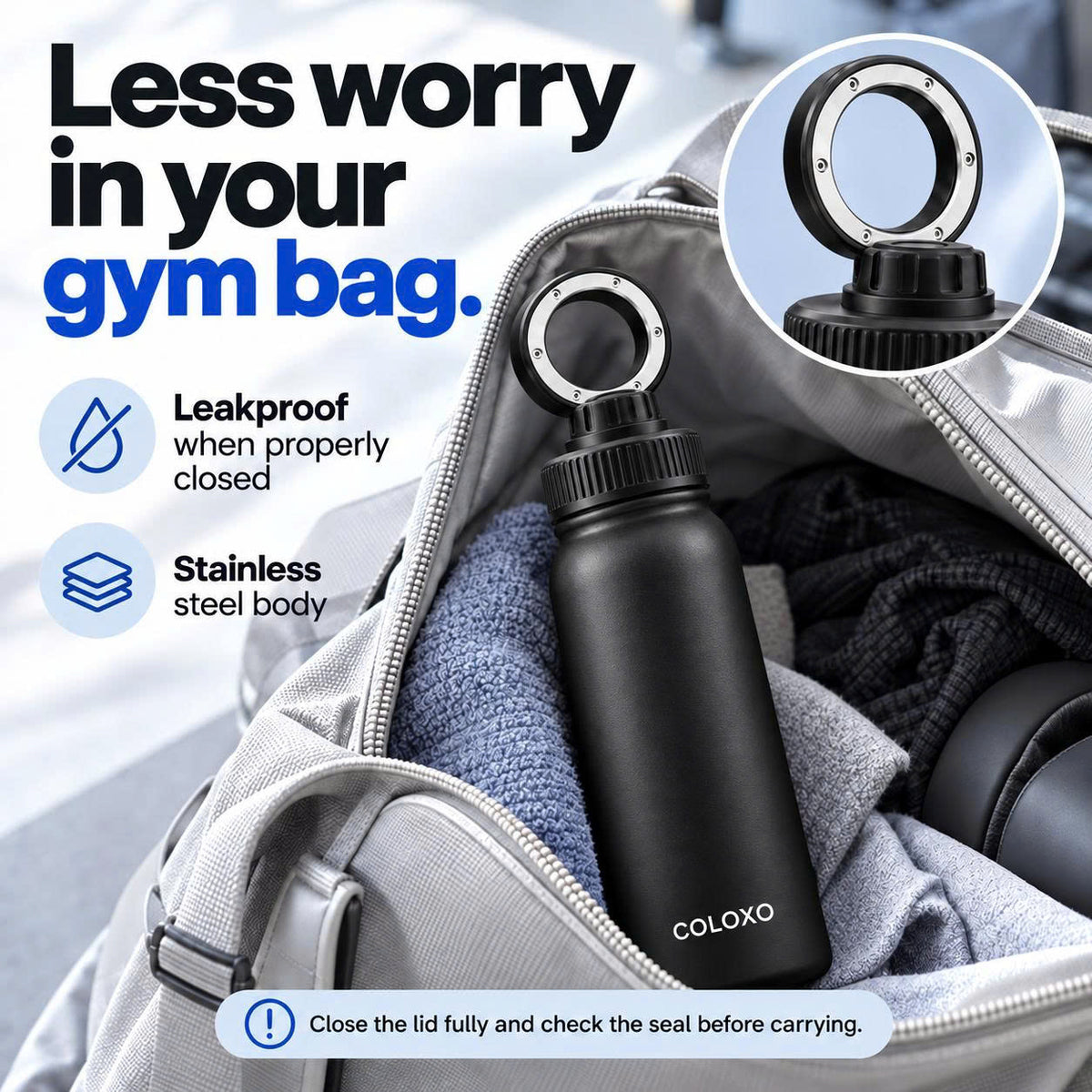 COLOXO™ 3-in-1 Magnetic Water Bottle