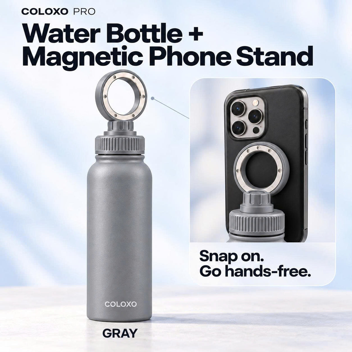 COLOXO™ 3-in-1 Magnetic Water Bottle