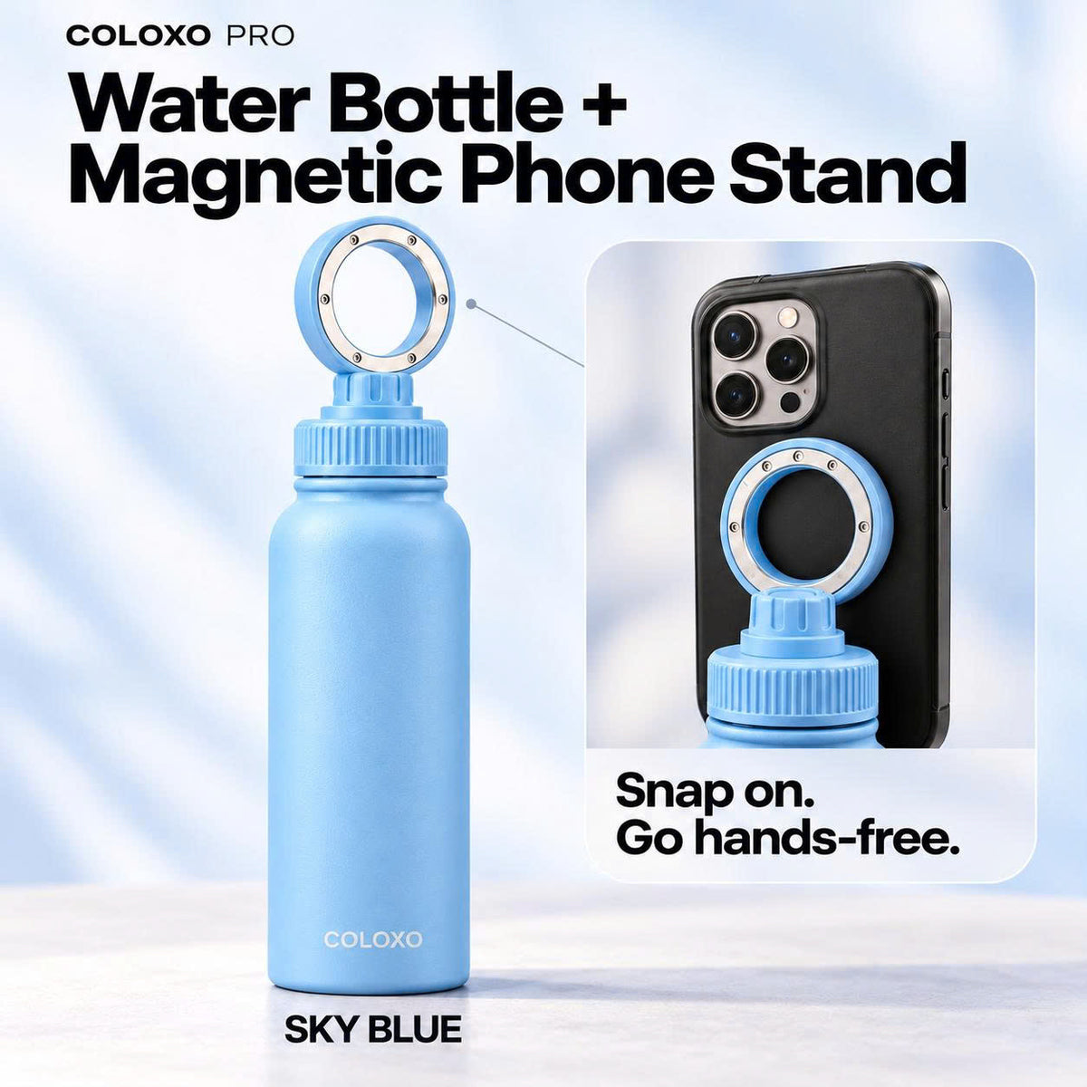 COLOXO™ 3-in-1 Magnetic Water Bottle